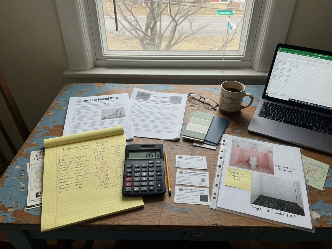 How to Budget for a Bathroom Remodel in Lawrence