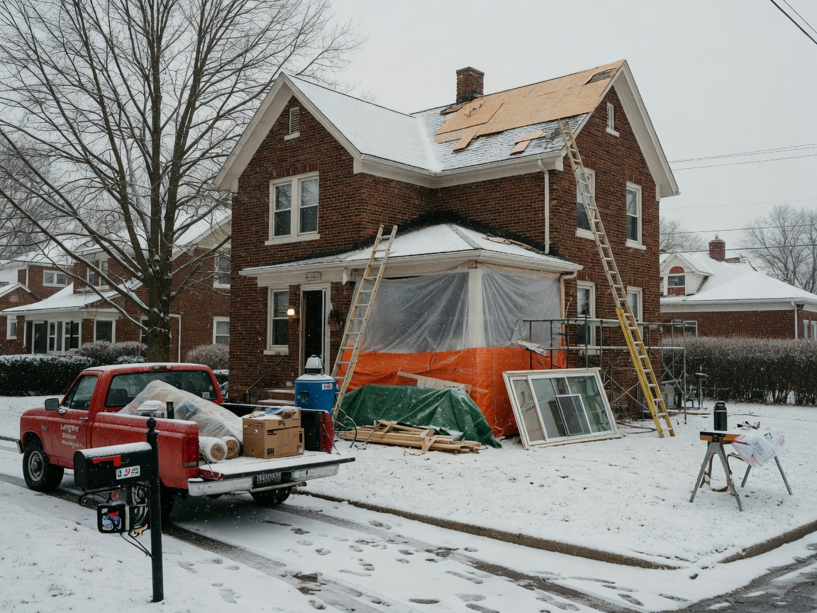 Winter Remodeling Considerations for Lawrence Homes