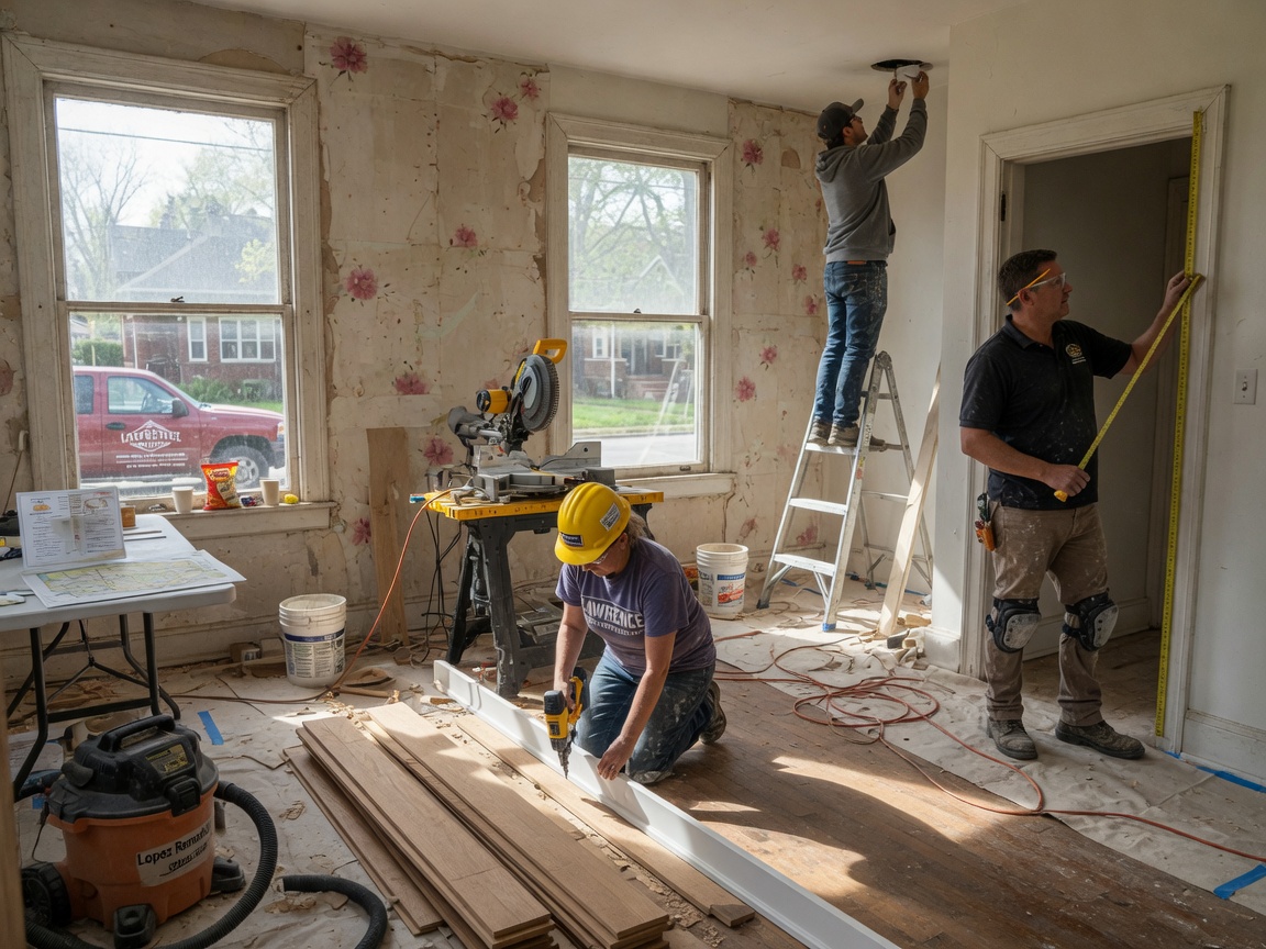 Remodeling work by Reliable Remodeling in Lawrence, Kansas